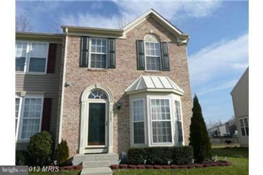 Immaculate brick front town home features eat in kitchen with island for gourmet cooking Open floor plan with huge bay window and hardwood floors throughout the first floor. Very well maintained rental home.