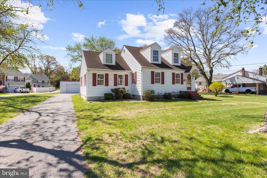 THREE OPEN HOUSES  FOR THIS GLEN BURNIE HOME! Friday , Saturday and Sunday!  Nearly an Acre of Opportunity.  Get ready for something special at 161 Margate Drive — a rare opportunity to own a home situated on an expansive .86-acre lot… a true standout in this area!  This charming home offers over 1,700 sq ft of living space, featuring: 2 bedrooms and 2 full baths.  Wait until you see the primary bath—it feels like your own private spa retreat!  The spacious combined living & dining area perfect for gathering. A versatile den area — ideal for a sitting room, office, or playroom. A large upstairs bedroom with closet, plus additional attic space. Basement for all your storage needs. Step outside and fall in love with the wide-open space — whether you're dreaming of entertaining on the large deck, creating your own outdoor oasis, or exploring future possibilities. Oversized driveway with exceptional parking capacity. 3-car detached garage with electric — perfect for hobbyists, car lovers, or extra workspace. And with the nearly acre of land… provides exceptional outdoor space with potential for a variety of uses. Buyer to verify any future possibilities for additional structures. Homes with this much land, parking, and potential don’t come around often in Glen Burnie…don’t miss your chance to get in early!