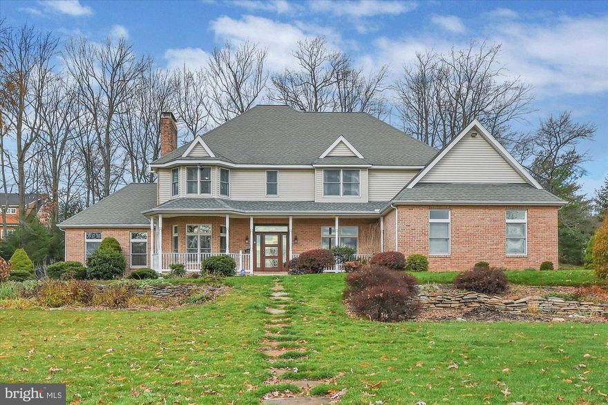 Custom built and meticulously maintained with excellence, this 4 bedroom, 4 ½ bath, 2-story  exceptional home is situated on a landscaped 1.1 acre corner lot.  Welcoming to all, a large porch and sun drenched foyer opens to formal dining room equipped with a woodburning fireplace & hardwood flooring and an office or den boasting crown molding. A custom gourmet kitchen with abundant cabinet space will be an inspiration to any chef, highlighting updates like granite counters with a tile backsplash, a large center island, Jenn Air appliances, and separate wet bar/beverage center with a refrigerator. Bright & pleasant, a breakfast space overlooking the private backyard offers serene vistas for a morning coffee, or casual dining. A sunken first floor family room with a floor to ceiling brick fireplace & French doors leading to the private yard, a laundry room, & ½ bath complete the first floor.

  
On the second level, enjoy a spacious primary suite featuring a sitting area, separate office, elegant ensuite bathroom equipped with a large soaking tub, dual vanities, a walk-in shower and two oversized walk-in closets.  Three generously sized bedrooms & two full bathrooms complete the second floor.  

The fully finished  lower level includes a fitness area, an expansive recreation room, a full bath & abundant supplementary storage. Replete with an oversized 3 car attached garage and a separate work area make this home a must see. Contact us today to schedule a private viewing to appreciate the quality throughout this meticulously maintained home.