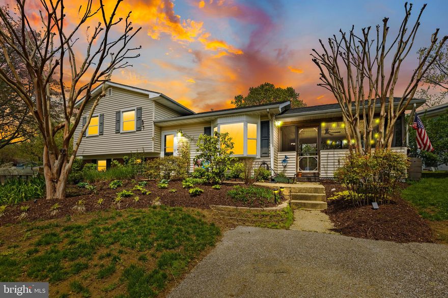 Welcome to 422 Porpoise Lane, a beautifully maintained split-level home nestled in the peaceful community Riva Farms. This home offers the perfect blend of comfort, charm, and convenience—all just minutes from everyday essentials. Featuring three spacious bedrooms, two full bathrooms, and a warm, inviting layout, this home is ready for you to move right in. Step inside to find recent updates that make daily living easy and enjoyable. The upstairs carpet was just replaced, and the lower level features new laminate flooring, giving each space a fresh, modern feel. Cozy up by the lower level fireplace, which was converted to gas in December 2023. Off the kitchen, you’ll find a massive screened-in porch—perfect for relaxing, dining, or entertaining while enjoying the views of your professionally landscaped, fully fenced yard. The home also includes a new sump pump, water softener, and a roof that’s approximately 7 years old. The well is regularly tested and maintained, providing reliable, high-quality water. Living in Riva means enjoying the best of both natural beauty and suburban convenience. You’re just a short drive from Annapolis Town Centre and Westfield Annapolis Mall, where you'll find grocery stores like Whole Foods, Safeway, and Giant, plus popular restaurants, shops, and entertainment. Commuters will appreciate easy access to Route 50, I-97, and MD-214, while the Odenton MARC train station is only about 25 minutes away, making travel to D.C. or Baltimore simple. Even Thurgood Marshall BWI Airport is under 30 minutes away, ideal for business or vacation travel. Love the outdoors? You’re within 5 miles of Quiet Waters Park, a local favorite offering trails, a dog beach, playgrounds, and scenic picnic spots along the South River. Nearby Riva Park and Maryland Hall also provide plenty of green space, community events, and recreation opportunities. With its spacious layout, thoughtful updates, and excellent location, 422 Porpoise Lane is a true gem in Anne Arundel County. Schedule your showing today and come see why this home should be yours!