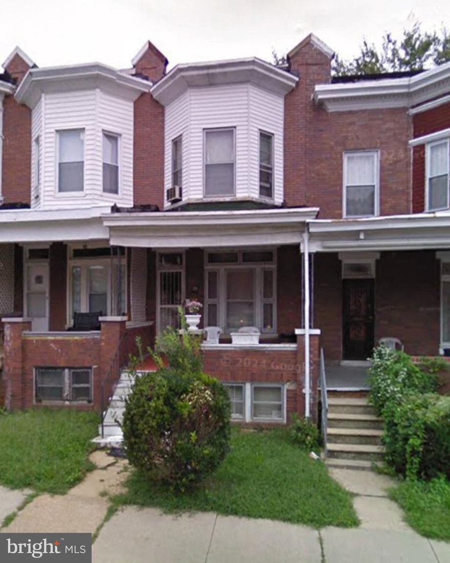 Welcome to 1204 N Longwood Street! A spacious 5-bedroom, 2-bath Baltimore property offering a great opportunity for investors or those looking to build their rental portfolio. The home features an open main level with plenty of natural light. The kitchen provides ample cabinetry and prep space, while the upper levels offer generously sized bedrooms and a full bath. The finished lower level adds additional versatility—perfect for storage, a recreation area, or future updates. Outside, enjoy a private fenced rear yard ideal for outdoor gatherings or relaxation. Property is currently tenant-occupied, providing immediate rental income for the new owner. Conveniently located near commuter routes, public transit, shopping, and local amenities. This home presents strong potential for steady cash flow and future appreciation. The property is currently leased until February 28, 2026, providing rental income for the new owner from day one. Make it yours today!