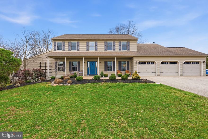 Welcome to your private Buckingham Township retreat—where luxury, comfort, and everyday living come together on over 1.5 beautifully landscaped acres.
From the moment you arrive through the electric driveway gate, you’ll feel the attention to detail that defines this custom-built, nearly 4,000 sq ft home. Inside, warm wide-plank pine floors, soaring ceilings, and thoughtfully curated finishes create a space that feels both refined and inviting.
The heart of the home is designed for gathering. A stunning kitchen with granite countertops, marble island, and high-end stainless appliances opens to a sun-filled family room with a cozy wood-burning stove. Just beyond, a show-stopping 632 sq ft entertainment room features a 14-foot custom bar—perfect for hosting unforgettable nights with friends and family.
Work from home with ease in the private office, then unwind in your spacious primary suite complete with sitting area, oversized walk-in closet, and a spa-like bath with soaking tub and custom tile shower.
The recently finished basement adds even more lifestyle space, offering a second family room with electric fireplace, a fully dedicated gym, and plenty of storage.
Step outside and experience true backyard living—relax under the covered patio, entertain on the two-tier Trex deck, gather around the fire pit, or simply enjoy the peace and privacy of your expansive property.
Additional highlights include a 3-car garage, energy-efficient systems, whole-house sprinkler system, and a location within the award-winning Central Bucks School District—just minutes from shopping, dining, and a scenic walking trail right across the street.
This is more than a home—it’s a lifestyle.