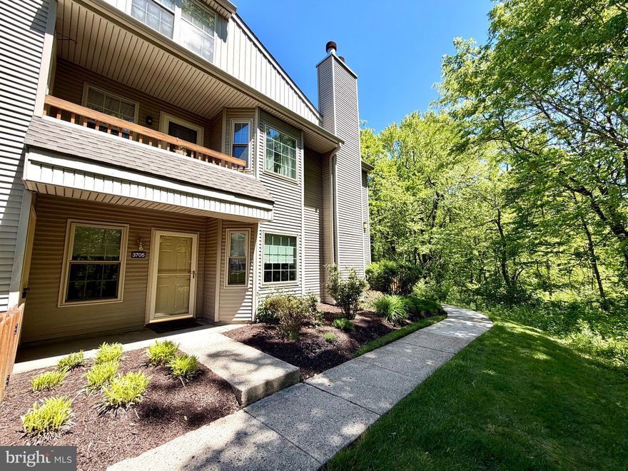 This charming 2 bedroom, 2 bathroom garden condominium in the desirable Makefield Glen community offers a perfect blend of comfort and convenience. Step inside to discover an inviting home, ideal for casual meals, and a cozy living area featuring a fireplace, perfect for relaxing evenings. The main floor laundry adds to the ease of living. Enjoy the outdoors with a private patio and access to community amenities, including a refreshing in-ground pool, tennis courts, and playgrounds. The beautifully landscaped surroundings, complete with sidewalks and street lights, create a welcoming atmosphere. Located in a vibrant neighborhood, residents benefit from nearby parks, excellent schools, and convenient public services. With a low association fee covering essential services, this home is not just a place to live, though a community to thrive in. Experience the warmth and comfort of Makefield Glen. This hidden gem awaits you!