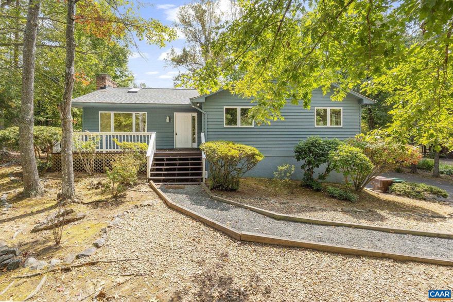 Welcome to this charming 3/2 home tucked away on a quiet cul-de-sac & backing to the 8th green of Lake Monticello?s golf course. From the bright and cheerful sunroom, you?ll enjoy sweeping views of the greens?an ideal spot to relax w/ morning coffee or entertain friends. This home offers a practical and spacious layout with a 2-car garage, updated kitchen cabinets, and a low-maintenance yard for easy living. The unfinished basement provides plenty of storage or the perfect opportunity to create additional living space to suit your needs. A new roof adds value & peace of mind. Conveniently located near the Slice Gate, just minutes from the clubhouse, driving range, putting green, and one of the community?s largest playgrounds. Pre-listing home inspection completed and available for review.