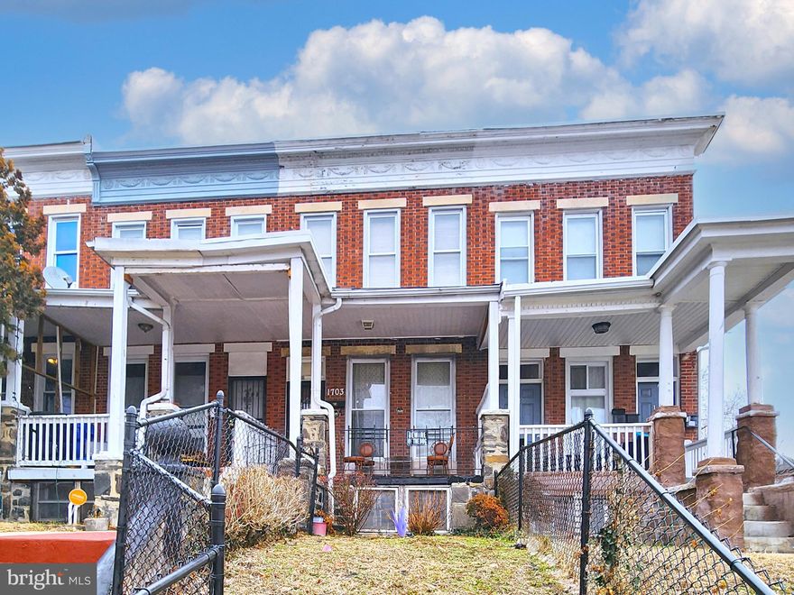 ONLINE AUCTION: Bidding begins 3/20/2025 @ 11:20 AM. Bidding ends 3/24/2025 @ 11:20 AM. List Price is Suggested Opening Bid. Deposit: $10,000. 2 Story Townhouse located in the Coppin Heights area. BLOCKS to Coppin State University. JUST MINUTES to the Mondawmin Mall. Easy access to major traffic artery W North Ave. Property is owner occupied, but will be delivered vacant at settlement.