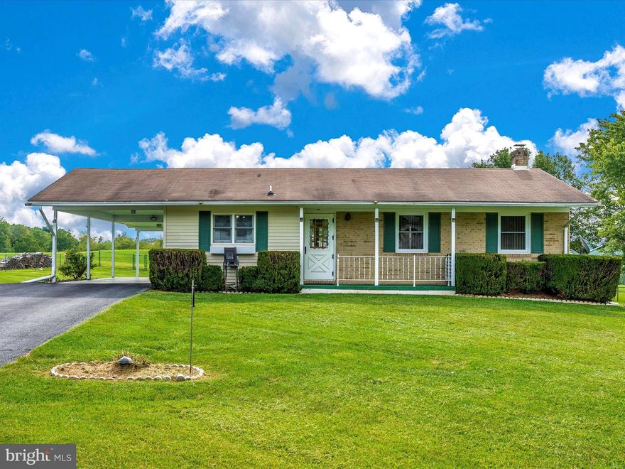 Price Reduced! Don't miss seeing this Lovely 2 Level Rancher with New Carpeting and New Kitchen Flooring 
Plus a Brand-New Bathroom. This Beautiful .62 Acre Corner Lot with a Carport and Plenty of Parking Plus there is a Covered Concrete  Patio for Family Get togethers and Cook Outs and so much more! There are 3 Outbuildings  and Plenty of Storage inside and out side and the list goes on and on!