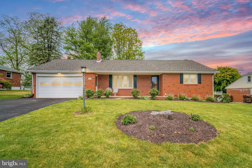Easy one-level living with a convenient and commuter-friendly location.
This is 119 E. Clearview Drive in Shrewsbury.
If you’ve been looking for a solid rancher in Southern York Schools with quick access to Maryland and everyday conveniences close by, you’re in the right place.
This red brick rancher offers the simplicity of one-level living with thoughtful spaces that make everyday life easier. The oversized two-car garage provides extra room for storage or hobbies, and the first-floor laundry/mudroom is especially practical for those with pets.
Inside, you’ll find wood floors and a home that’s been well maintained over the years. The kitchen has seen tasteful updates including a new tile floor and a new butcher block island. Additional updates include a newer water heater, new exterior doors, and new carpet in the basement.
The finished lower level adds a surprising amount of versatility with three separate spaces plus a full bathroom. There’s a large family room complete with built-in bookshelves and a pool table area and a 2nd kitchen, a generously sized bonus room with a large closet, and a workshop space with a deep sink.
The location is one of this home’s biggest strengths. Just minutes from Exit 4 of I-83, Maryland commuters will appreciate the quick access south while still enjoying the benefits of living in Shrewsbury. Nearby, Shrewsbury Commons and Shrewsbury Square offer Giant Food Store, Walmart, Anytime Fitness, restaurants, and other everyday conveniences. Home Depot is even closer for your projects, and the WellSpan Shrewsbury Hospital provides 24/7 neighborhood healthcare just around the corner.
If you’re looking for a well-kept home with flexible space and a location that keeps life convenient, schedule your showing today at 119 E. Clearview Drive.
