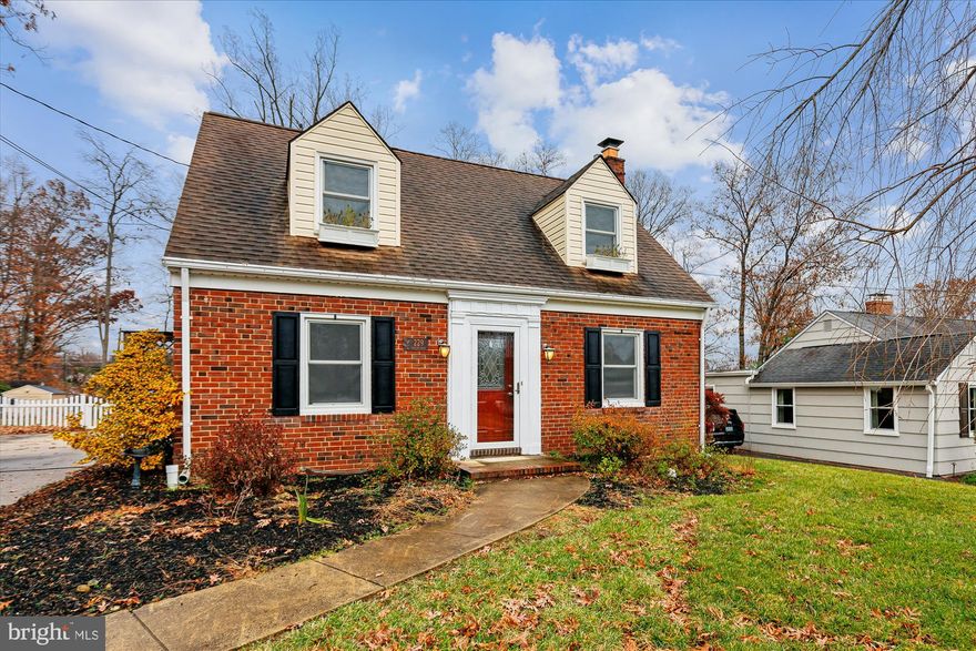 Welcome home to this nicely maintained four bedroom Cape Cod style property in a great location. Hardwood floors in almost every room and old world style wood trim adorn the doors and windows throughout the house. Spacious kitchen with countertops galore, and plenty of cabinets for storage. The living room has a wood burning fireplace and the dining room has space for a good sized table for larger gatherings. A nice sized bedroom completes the main level. Upstairs find a primary bedrooms with a great sitting area (could be converted to a full bath) and closet. Two more ample sized bedrooms. The basement has a nicely finished rec room area, and a laundry/workshop/storage room. Out back find a paver patio and huge level fully fenced yard. Close to fun shops and restaurants like Opies and Tastee Zone for cool treats in the summertime, minutes from the popular walking and biking Trolley Trail which leads to historic Old Ellicott City, and the nearby commuter routes make this an idea location for any buyer!