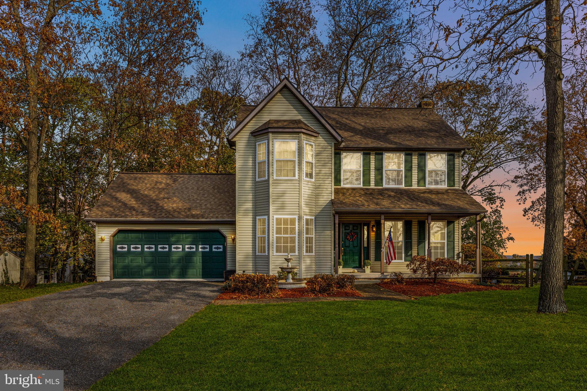 Welcome Home to 2833 Brougham Court! This colonial home is perched at the end of a quiet cul-de-sac and has great curb appeal. With 4 spacious bedrooms upstairs, including the oversized primary with soaking tub and walk in closet, the second floor layout is simply ideal. The main level is open and inviting, making the kitchen the center of the home. A family room off of the kitchen with a wood burning stove allow the space to flow naturally and feel warm. The lower level is finished and perfect for additional entertaining space, a rec room, man cave or simply room to spread out. A two car garage has enough room for your cars and toys. The backyard has a fenced area for your furry friends as well as a deck perfect for entertaining or adding a hot tub! This rare home is ready to move right in and enjoy!