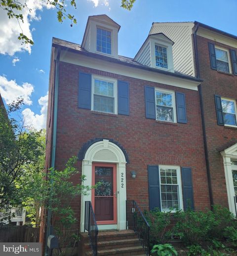 222 BECKWITH STREET GAITHERSBURG MD 20878