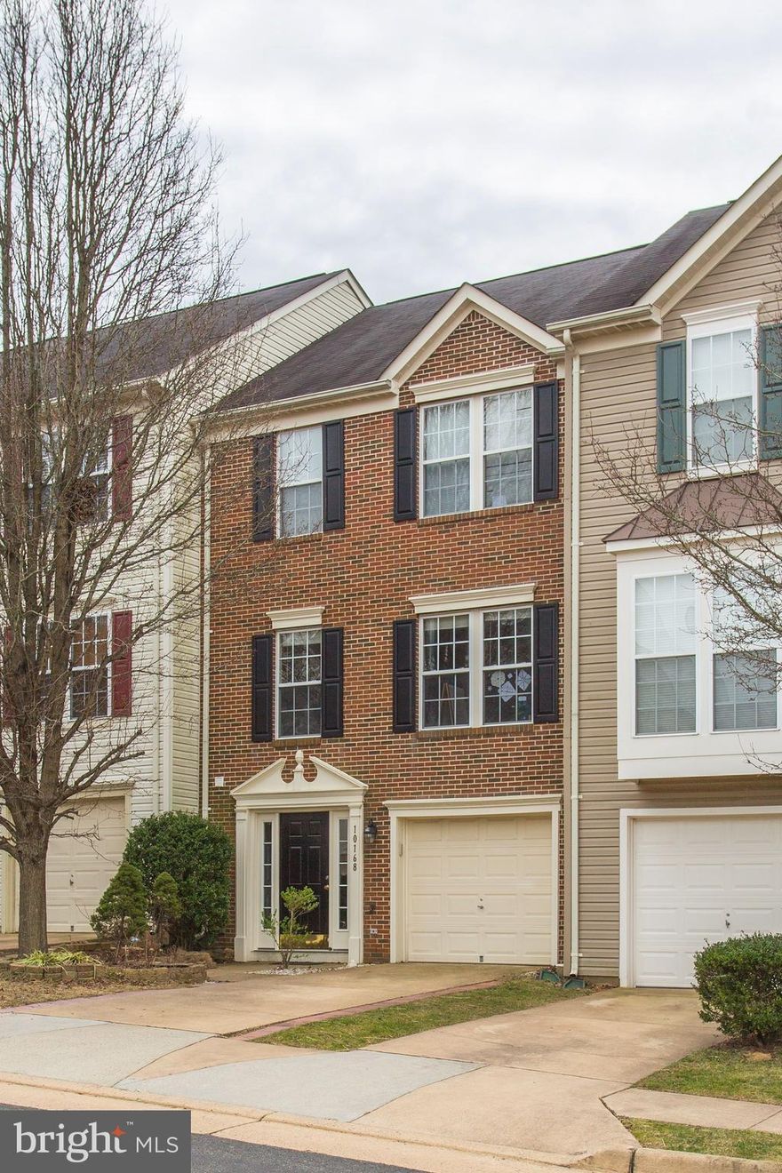 Ready to Move in Oct!! Well maintained Townhome w/One Car Garage & Three Level bumpout! Upgrades Include Hardwood Floors, Custom Paint, SS appliances, Fireplace, Updated Bathrooms, Ceramic Tile in all Bathroom, Back-splash, Deck & Fenced in Yard. Ample of visitor Parking & Walkout Basement with Stone Patio.Walk to the Elementary School, Patriot High School.Close to Shopping & Restaurants.No Pets