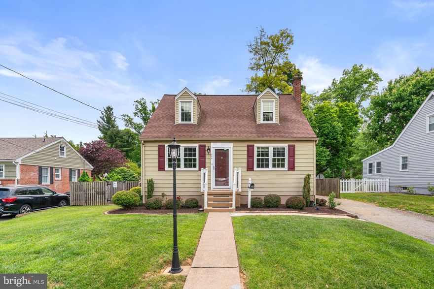 Welcome home to this beautifully updated Cape Cod in the highly desirable Forest Spring Park community, nestled in the heart of Catonsville. Just minutes from the vibrant Main Street district—affectionately known as “Music City, Maryland”—you'll enjoy easy access to an Arts & Entertainment hub filled with local restaurants, boutiques, and historic charm. This inviting home features 3 bedrooms and 3 full baths, with the convenience of a full bathroom on every level. The main level showcases gleaming hardwood floors, a spacious living room, a dining area, and an updated kitchen complete with 42" cherry cabinetry and granite countertops. Please note: The Sellers are in the process of replacing the kitchen appliances with new appliances.  Upstairs, the primary bedroom offers charming built-ins and ample closet space, accompanied by a second bedroom and a full bath. The finished lower level expands your living space with a versatile recreation area, full bathroom, and additional storage. Step outside to your own private retreat—perfect for entertaining—with a screened-in porch, Trex decking, fenced yard, and a detached garage with electric. The deep, spacious lot offers endless possibilities, including room for a future pool or garden oasis. Major updates include a new roof (2019) and replacement windows (2022). Move-in ready and waiting for its next owner—don't miss this Catonsville gem!