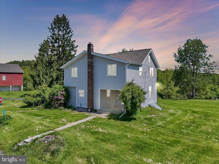 Welcome to this beautifully restored country retreat set on over 36 scenic acres in Ross Township, Saylorsburg. Blending the timeless character of a 1900s farmhouse with thoughtfully curated modern updates, this property offers the perfect balance of historic charm and contemporary living. Featuring 4 bedrooms and 3 full bathrooms, including a convenient first-floor bedroom, the home has been completely renovated throughout with major improvements including a new roof, updated electrical and plumbing systems, new flooring, and more--allowing for truly move-in-ready living. Spacious sun-filled rooms and an open-concept layout create a warm and inviting atmosphere ideal for both everyday living and entertaining. The stunning chef's kitchen serves as the heart of the home, offering generous space to gather, cook, and entertain with ease. Original farmhouse character pairs beautifully with modern finishes and design elements throughout. Outside, the possibilities are endless. A massive restored bank barn and spring house add incredible functionality and charm, while the expansive acreage creates the perfect setting for horses, hobby farming, or a private country estate. With open fields and scenic surroundings, this property is ideal for equestrian enthusiasts or anyone seeking room to roam and enjoy the outdoors. With no HOA and enrolled in ACT 319, helping keep taxes low at approximately $4,998/year, this property offers both privacy and practicality. Conveniently located just minutes from Routes 33, 80, 22, and 209, you'll enjoy the serenity of country living without sacrificing accessibility. A rare opportunity to own a turnkey farmhouse estate with land, history, and endless potential.