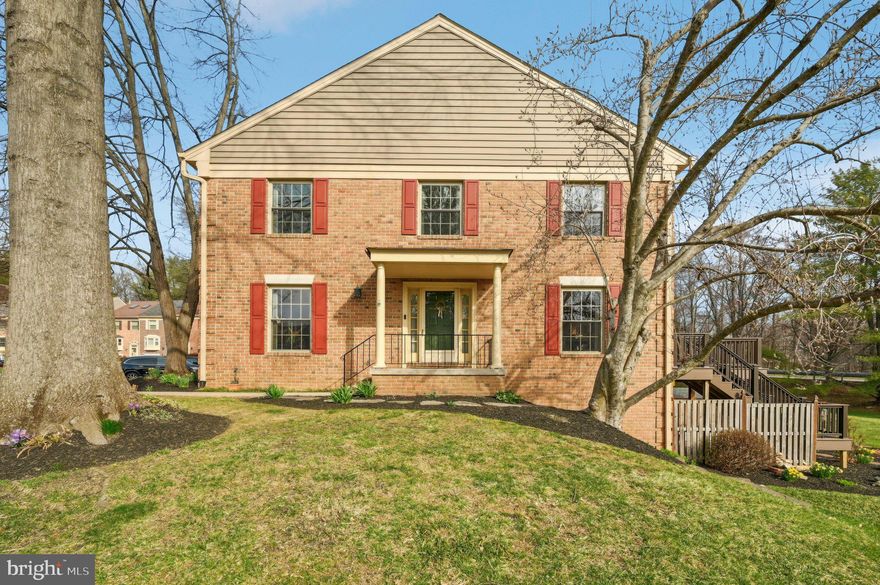 END UNIT,  Brick front, 3-bedroom, 3.5 Bath townhome is now available in the highly sought after neighborhood of LOVETON FARMS!  27 Victoria Falls Court, has all you've been looking for in search for a new home.  You'll notice as soon as you arrive, it is at the end and right next to the house is the HUGE common space for all to enjoy!  Come right in and you'll admire the hardwood floors.  The living room is to your left and is a great size with plenty of windows to let in all of the light.  To your right is the separate, formal dining room, which wraps around to the updated kitchen that is complete with stainless steel appliances, including a gas range w/electric oven, granite countertops and pantry.  Or take the door out to the 2024 TimberTech deck, that has zero maintenance, and overlook your beautiful view.  The sun sets on the other side so the afternoons stay cool on the deck.  Upstairs you'll find the 3 bedrooms and 2 full bathrooms.  The primary bedroom is complete with the sought after LOFT that can be used for your home office.  There are 2 closets and  also a ton of storage up there in the eves, you'd be surprised how much storage too.  The primary bedroom has the soaring ceilings, 2 closets, ceiling fan and an en-suite bathroom that has been remodeled and has a great AIR JETTED tub.  The guest bathroom has also been remodeled and shows well with the custom tiled tub/shower.  The lower level is fully finished and has a straight walk-out to the gorgeous paver patio for more outdoor entertainment.  There is also a large family room with a corner wood-burning fireplace, wet bar, 3rd full bathroom, a bonus room that could be used as a 4th bedroom, home gym, playroom, office, you name it.  There is also a large separate storage room.  HVAC 2010, HWH 2019, Roof 2015, Replacement windows, 2024 Deck, Carpet on stairs 2023, Family Room carpet 2023 as well!  All of this and everything Loveton Farms has to offer with jogging/walking trails, common area maintenance and so much more.  PLUS the location can not be beat, so close to Hunt Valley Center with Wegmans, Movies, Gyms, Restaurants, and Tons of Shopping!  Easy access to I-83 to downtown Baltimore!  Check out the virtual tour!