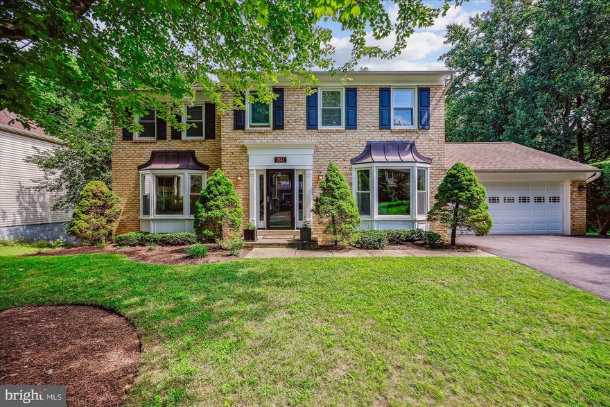 Beautifully updated Colonial in a serene, park-like setting! This spacious 5-bedroom, 3.5-bath home offers a perfect blend of comfort, functionality, and natural beauty. 

The welcoming front entrance opens to a light-filled living room to the left and dining room to the right. Both living and dining rooms have oversized bay windows that bring in an abundance of natural light. The heart of the home is the open-concept kitchen with a beautiful copper sink and the family room, featuring custom built-ins, an inviting wood burning fireplace, and access to the peaceful screened-in porch and deck. The porch,  which overlooks the woods and a creek, is a treat in all sorts of weather. Enjoy your morning coffee or evening drinks while being surrounded by the sights and sounds of nature.

Thoughtfully designed for everyday living and entertaining, the main level  offers a mudroom/laundry room adjacent to the 2-car garage.  The eat in kitchen is connected to both the family room and dining room for  excellent entertaining  flow. 

Upstairs, the expansive primary suite features a generous sitting area, multiple closets, and a beautifully renovated bath with a custom stained-glass privacy window. Three additional large bedrooms share a tastefully updated hall bath.

The  finished lower level includes a private in-law or au pair suite with its own updated bath, a large closet,  and a full sized window.  In addition, there is a recreation room, sliders to the backyard and abundant storage.                                         

This home is a rare find—beautifully updated, full of character, and nestled in a truly tranquil setting. It is convenient to commuter routes, shopping, restaurants, multiple parks, hiking and walking trails. Something for everyone!