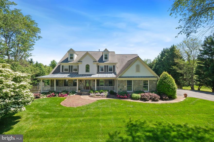 ************PRICE REDUCTION*************NEW ROOF AND SKYLIGHTS JUST INSTALLED!.***********
Don't miss the opportunity to call this extraordinary retreat your home. Located just seven miles from  Potomac Village yet worlds away from traffic and noise. Sited on a picturesque 5-acre lot in a peaceful neighborhood, this stunning 5-bedroom, 5.5-bathroom colonial home epitomizes luxurious living. The main level dazzles with a gourmet kitchen, complete with granite countertops, two refrigerators, two dishwashers, a six-burner range, an additional beverage fridge, wine fridge, and ice maker. The inviting breakfast area opens onto a spacious deck, perfect for watching beautiful sunsets on summer evenings. The family room exudes warmth with rich mahogany wood paneling, a magnificent mahogany bar with wine fridge and sink, and a cozy stone fireplace, perfect for relaxing or hosting a party to watch a game. The main level also includes a bright and light living room, a dining room, with a bay window,  a  private study, and a mudroom/laundry room. The upper level is a sanctuary with a grand primary bedroom featuring two large walk-in closets and a luxurious primary bath with a soaking tub, separate shower, and water closet. Three additional bedrooms and two full bathrooms provide ample space for family and guests. The top floor offers two more bedrooms with new carpet and a full bathroom, ideal for privacy and comfort. The lower level is designed for entertainment and wellness, boasting a large recreation room with new LVT flooring, recessed lights, and level walk-out access. A yoga/exercise room, bonus room, and full bathroom add to the home's versatility. Outside, the beautifully landscaped grounds include a sparkling pool, a sport court, and a putting green, creating a private oasis for relaxation and recreation. A  garage ( 2 spaces for cars, 1 space for storage/work space)  completes this exquisite property, seamlessly blending luxury, comfort, and style.  The property is equipped with a whole-house self-cleaning water filtration system, a Generac whole-house generator, and a new roof installation is underway, ensuring peace of mind and convenience.  
Home and pool are being sold "as is"