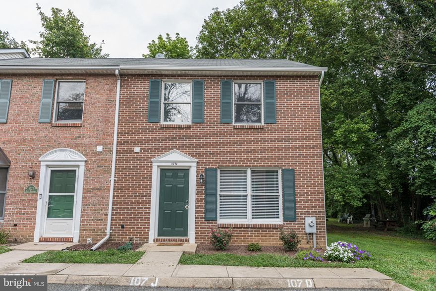 RENOVATED END OF GROUP BRICK FRONT TOWNHOME CLOSE TO DOWNTOWN BEL AIR! BEAUTIFUL UPDATED KITCHEN FEATURES STAINLESS APPLIANCES, QUARTZ COUNTERTOPS, WHITE CABINETRY, DOUBLE WINDOW AND SPACE FOR TABLE. SPACIOUS LIVING ROOM WITH LUXURY VINYL TILE FLOORING AND GLASS SLIDER TO REAR YARD WITH PATIO & PARTIAL PRIVACY FENCE. CONVENIENT POWDER ROOM COMPLETES THE MAIN LEVEL. PRIMARY BEDROOM OFFERS LARGE CLOSET AND EN SUITE BATH WITH SHOWER STALL. SECOND BEDROOM IS ALSO GENEROUS SIZED. HALL BATH WITH TUB/SHOWER COMBINATION AND MODERN TILE FLOORING. FRESH NEUTRAL PAINT AND CARPET THROUGHOUT. WALK TO RESTAURANTS, SHOPPING, LIBRARY, SCHOOLS, FARMERS MARKET, BREWERYS, AND MORE! NO PETS. NO SMOKING. $100 REPAIR DEDUCTIBLE. TENANT MUST CARRY RENTERS INSURANCE. PLEASE CALL LIST AGENT FOR LINK TO APPLY.