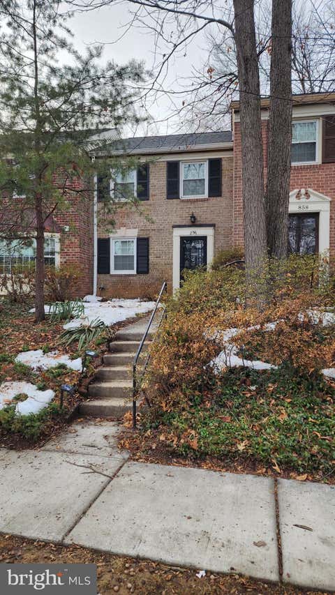 Townhouse For Sale - 856 Azalea Drive #20-856<br/> ROCKVILLE, MD 20850
