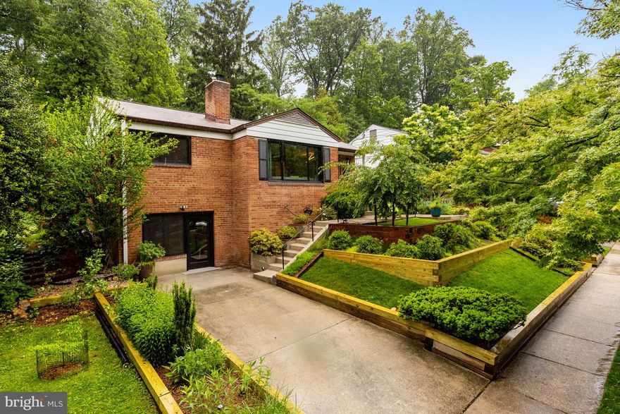 **STUNNING renovation! Over $120K in improvements. MUST SEE! This 'Lush Oasis in the City' offers unexpected DESIGNER touches around every corner. From a SLEEK kitchen featuring 2024 Calcatta Laza Luxury Quartz countertops and backsplash, dishwasher, 2025 Modern Slated Wall Panels, to 2020-24 ANDERSEN windows and screens, this home is a true GEM! The bathroom boasts exquisite PORCELANOSSA  fixtures, and elegant Marble wall finishes, while the outdoor space includes a Cedar privacy fence, a Shed, and 2022 professionally designed front yard landscaping complete with exterior stairs, and regional perennial plants.
**The list goes on with installed Elfa closets, lower-level flooring, a new furnace, a 2020 backyard SWM system, and a fully renovated basement Loft, perfect for in-laws or guests. 
**Imagine magical mornings spent in a lavishly green and spectacular Sunroom that seats 12, overlooking an exploding wall of Azaleas in the Spring, bursting with fuchsia, white, and purple petals. Set on a generous 10,000 SF lot, the EXTRA deep yard comfortably hosts large gatherings, a moon bounce, or a game of badminton. Fabulous grilling corner is there for a confident chef, a plethora of wild flowers in beds ready to attract pollinators and birds. Plus an integrated water filtration system, 50 GAL water heater, and a new 2025 PTAC heating unit in the sunroom, only add to the comforts of home!
** WALK to the Marc train, historic Kensington district with charming shops, deli, antiques, restaurants, two parks, playgrounds, or Farmers Market. It's a 7-minute drive to Metro and Wheaton Mall, Costco, movie theatre, and Target. Movie nights, Fall and Spring area Events, or watch a TURKEY RUN from your large front patio!
Welcome home.