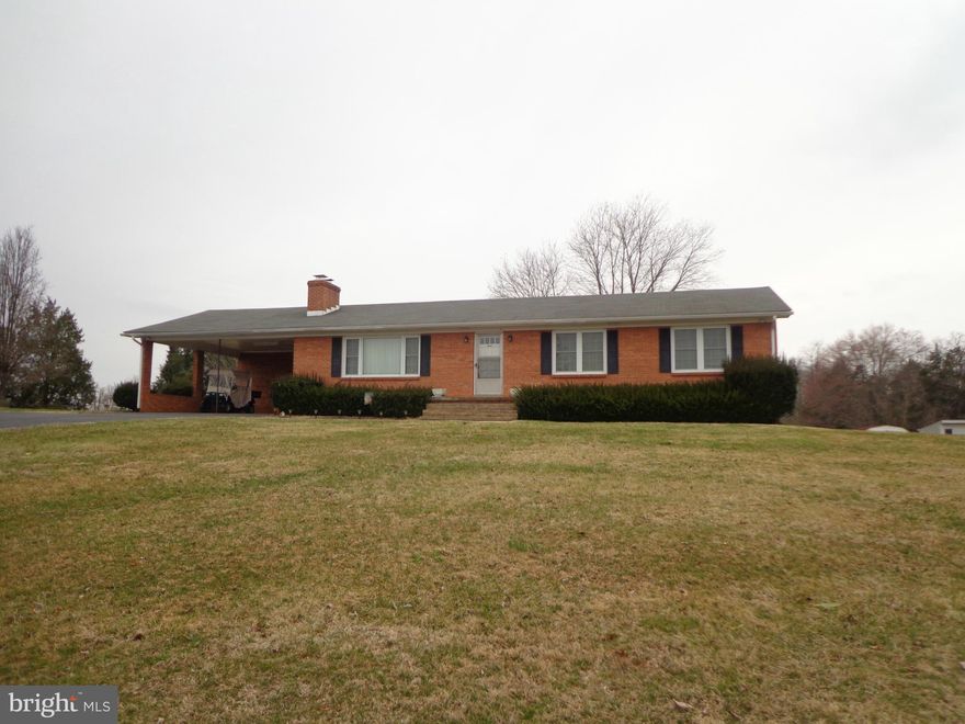 You Will Enjoy the Beautiful Setting of this 3 Bedroom, 2 Bath Rancher.  Located on the Outskirts of Town this 1.93 Acre Property is in Move In Condition.  Mountain Views, Spacious Living Room with Gas Fireplace, Sunny Kitchen, Unfinished Basement.