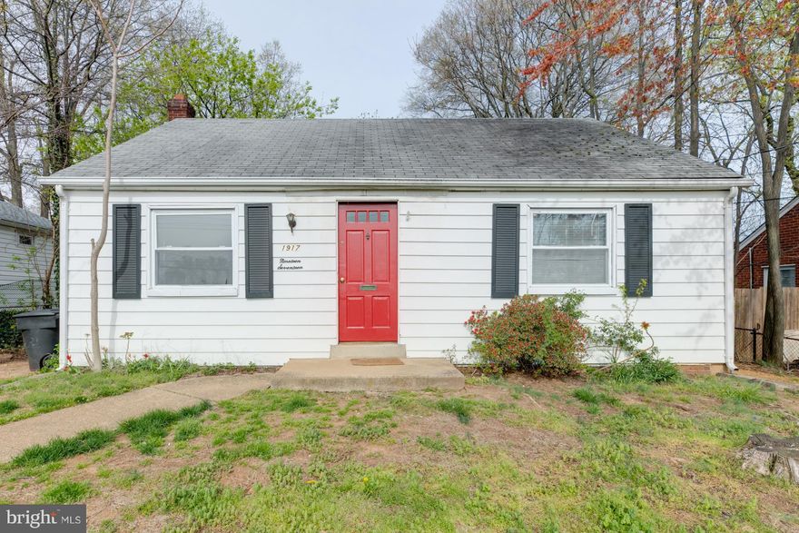 DETACHED BRICK RAMBLER WITH A LARGE MASTER BEDROOM OR USED AS A FAMILY ROOM. THIS HOME HAS BEEN FRESHLY PAINTED W/ NEW KITCHEN & UPDATED BATHROOM.  WALK UP STAIRS TO  FLOORED ATTIC.  FENCED IN YARD - OWNER WILL ACCEPT DOG CASE-BY-CASE. GREAT LOCATION! CLOSE TO SHIRLINGTON, COLUMBIA PIKE W/ALL TYPES OF RESTAURANTS. NEAR REAGAN NATIONAL AIRPORT, DOWN TOWN DC! AVAILABLE NOW! 4/23/18