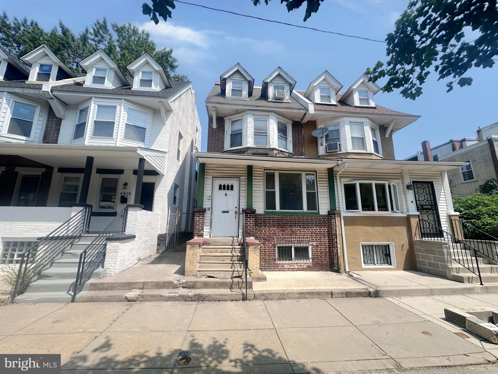 Bring your vision to this large 3-story twin located in the heart of West Philadelphia’s vibrant University City neighborhood. Offering 5 spacious bedrooms and 2 full bathrooms, this property is ideal for investors, developers, or savvy buyers looking for a full renovation project with serious upside.
The home boasts original character, generous square footage, and solid bones — ready to be transformed into a stunning family home, student rental, or income-generating property. The layout offers flexibility, with high ceilings, large windows, and a full basement for additional space.
Just minutes from University of Pennsylvania, Drexel University, and convenient access to public transportation, major highways, and local dining and shopping.
This property needs TLC— but the location and size make it a worthwhile investment. Sold as-is. Bring your contractor and your imagination!