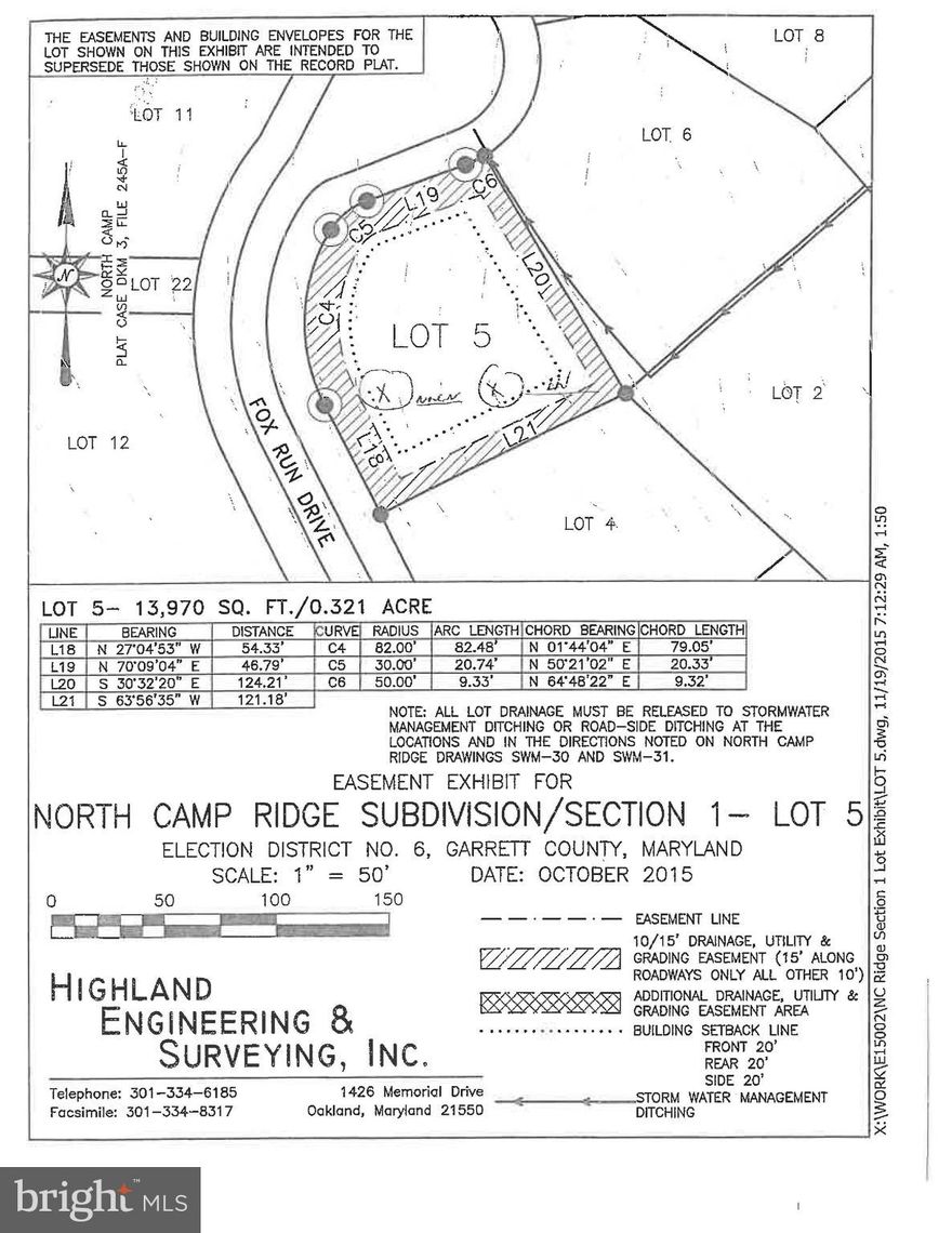 Located in the sought-after North Camp Subdivision, Lot 5 is ready for your custom-built mountain retreat.  This cul-de-sac lot has easy access to WISP ski slopes and ASCII Whitewater Rafting course.  Enjoy gorgeous
mountain views and close proximity to all major local Deep Creek Lake restaurants and attractions.  This is a
prime location for your four seasons getaway!  Lot 5 may be purchased along with Lot 127 down the street for a combined price of $225K.  Take this opportunity to have one lot to build your vacation home on and the other lot for your vacation rental.