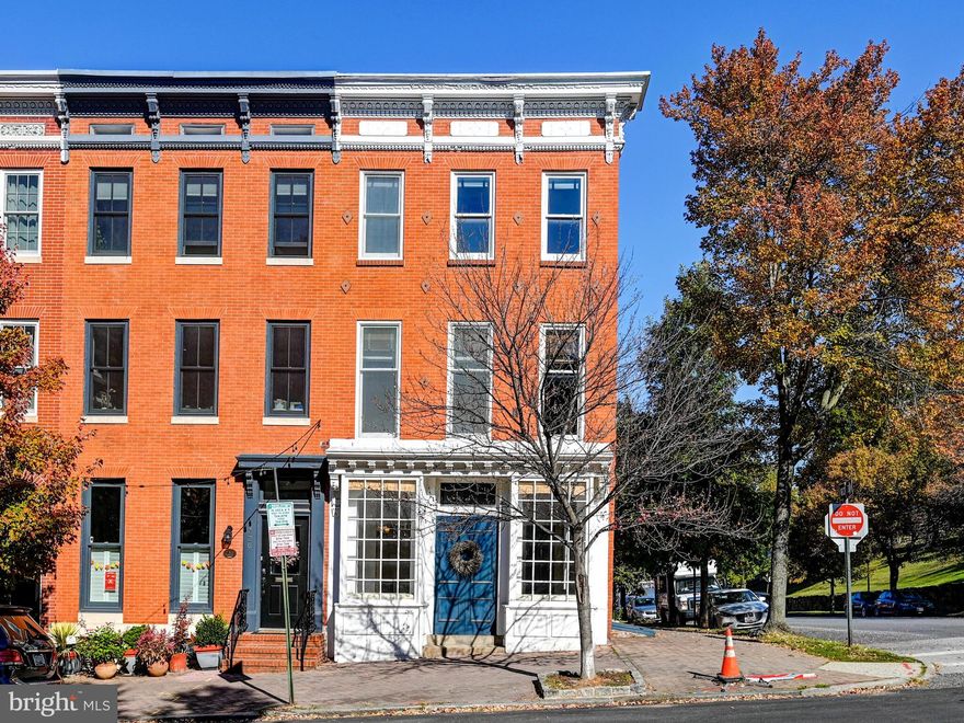 Discover an exquisite blend of historic charm and modern elegance at 228 Warren Ave, located in the Federal Hill Historic District and ideally situated at the base of Federal Hill Park. This remarkable 17-foot-wide end-of-group home showcases old-world character while boasting extensive updates designed for today’s discerning lifestyle. 

As you enter, you’re welcomed into a sun-drenched open living room with 9 foot ceilings you'll find throughout. The space is enhanced by the original storefront windows and inviting bench seating. A wood-burning fireplace adds warmth and sophistication to this welcoming space perfect for everyday living or larger gatherings. To the right, a spacious dining room awaits, perfect for entertaining, complemented by a conveniently tucked-away powder room.

The heart of this home is the fully updated kitchen, a chef's dream featuring top-of-the-line Viking and Sub-Zero appliances, a butcher block island, inset cabinetry, and stunning marble countertops. An adjacent open living area, complete with a gas fireplace, creates an inviting ambiance for gatherings. Step through the kitchen to discover a charming brick patio adorned with lush brick planters and a full-size brick wall, featuring an iron gate for seamless access. This outdoor oasis is perfect for al fresco dining or enjoying your morning coffee.

Moving to the second floor, where you’ll find a beautifully appointed wood-paneled den or office space, ideal for productivity or relaxation. The opulent owner’s suite offers a walk-in closet, a cozy sitting room, and a luxurious full bathroom, complete with a double vanity and a stunning walk-in marble shower enclosed in frameless glass. The third floor features a well-appointed bedroom, walk in closet, and an additional full bathroom, equipped with a double vanity and a walk-in shower, ensuring comfort for family and guests alike.

The lower level presents a spacious bedroom, another full bathroom, and ample storage—an increasingly rare find in urban living. Nestled in the vibrant Federal Hill neighborhood, this home places you mere steps from an array of upscale shops, gourmet restaurants, and lively entertainment options. Embrace the best of Baltimore living with parks, cultural attractions, and waterfront views just moments away.

All of this charm also comes with a newer roof, updated dual zone HVAC and even more to improve the longevity of this property. Don’t miss this opportunity to own a piece of elegance at 228 Warren Ave—where historic charm meets modern sophistication at 228 Warren Avenue.