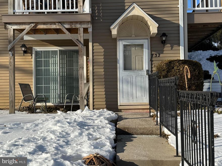 Perfect opportunity for someone just starting out or someone downsizing. Only 11 buildings make up the Commons at Middletown and this 1st floor unit sits on an end of a central building lending to views of trees and nature rather than other buildings. This unit has been lovingly maintained features an updated kitchen with well thought out cabinetry for ample space. The open layout lends to a larger than it is feel! Upon entering you are greeted with the living room, kitchen and dining area which is bright and cheery due to the sliding doors to the front patio.  Down the hall you will find a utility room with plenty of room for storage, a hall bath and two bedrooms which are bright and cheery as well.  Move in ready with big ticket items already taken care of.  The roofs have been recently replaced, this units hvac is only 3yrs old and the hot water heater is brand new. Located very close to all major arteries, shopping, dining and recreational activities.  This condo will be available for showing starting March 6th and pictures will be coming soon.   This is an exceptional home for the value and one that requires less stress and more time for YOU!