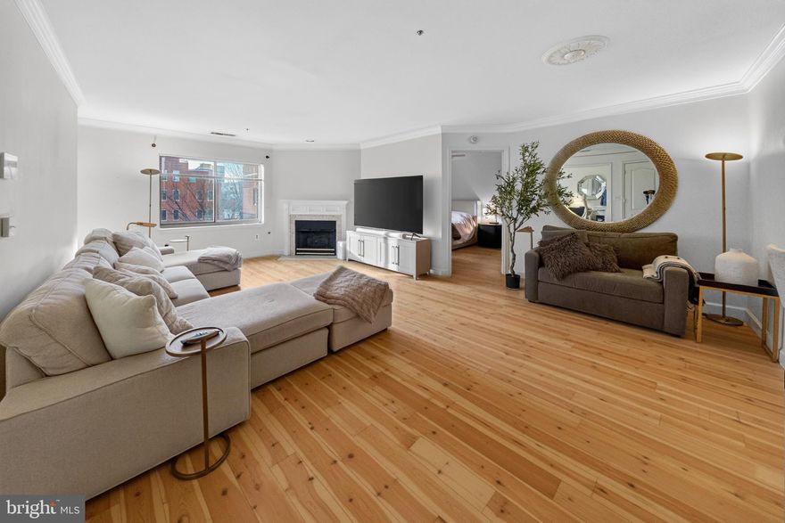 Welcome home to your 2‑bedroom, 2‑bathroom apartment in the heart of Ballston. Restaurants and shopping within walking distance and just 1.5 blocks to Ballston Metro. This apartment features an open‑concept living area with great natural light. A gas fireplace to warm you up during chilly winter evenings and a private balcony to relax and take in the views during summer months, the choice is yours!

Both bedrooms are generously sized, with the primary suite offering its own private bathroom and a walkthrough closet. The second full bath is ideal for guests or a roommate setup. Though photos show carpets in the bedrooms, LVP flooring will be installed just in time for your move.

Amenities include fitness center, party room, secure package room, and on-site management.