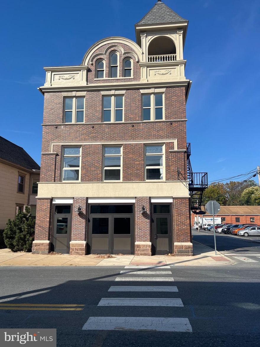 First floor commercial space available for lease in the original Hope 1 Firehouse. Be part of the buildings transformation! The first floor is ready for build out and offers approximately 1700 sq ft of space on a highly trafficked thoroughfare. The location is conveniently located next to a public parking lot. First floor has sprinkler system installed.