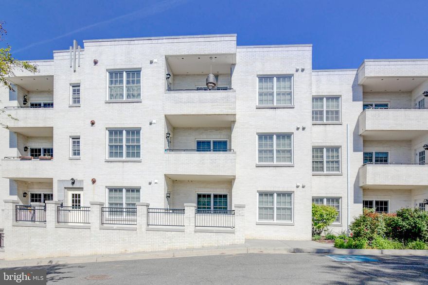 Go to Door letter I - Nestled in the heart of Arlington, this home is walking distance to downtown Ballston.  Situated on the top floor helps to offer tons of natural light, quietness,  and a balcony with a view of the courtyard below.   The open floor plan makes it easy to decorate and put your personal touches for your new home.  Wide plank hardwood floors flow throughout the family/ dining room, the hallway, and the two bedrooms.  The kitchen includes granite counters, stainless steel appliances, ceramic tile flooring, a gas range, under cabinet lighting and a breakfast bar.   Enjoy time with family in the large family room space which leads to a spacious balcony to entertain guests.  This 2 bedroom and 2 bathroom flat will not last long.  Don't miss this great opportunity!