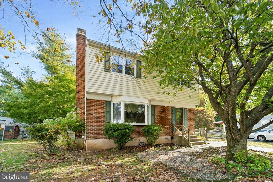 Welcome to this warm and inviting front hall colonial located in one of Aston Township’s most desirable neighborhoods. This spacious 4-bedroom, 1.5-bath home offers approximately 1,700 square feet of comfortable living space — perfect for anyone looking for a quiet suburban retreat.

Once in the home you will find a large living room right off of the front hall.  This living room boasts a beautiful bay window and a brick fireplace adding warmth and character for cozy evenings. Leading into the formal dining room you will find French doors that exit onto a spacious deck. Outside, enjoy the expansive yard complete with two storage barns.  Ideal for outdoor gatherings or relaxing weekends at home. 
Back in the home again you will find a large eat-in kitchen with plenty of room to add an island — the perfect space to create your dream culinary area.   Also, on this level is a powder room and an outside entrance that leads to the top of the driveway making bringing in things from the car a breeze.
At the top of the stairs to the second floor there is a window that floods the hall with light and leads to four great size bedrooms.  There is also a large full bathroom with dual sinks making getting ready in the morning convenient for everyone. 
The unfinished basement is very big and has high ceilings making this space flexible for just about anything. Maybe a family room or workshop, or both!

While the home could benefit from a few cosmetic updates, it’s full of potential and ready for your personal touch. Solid bones, a great layout, and a prime location make this a fantastic opportunity to own a home with lasting value.