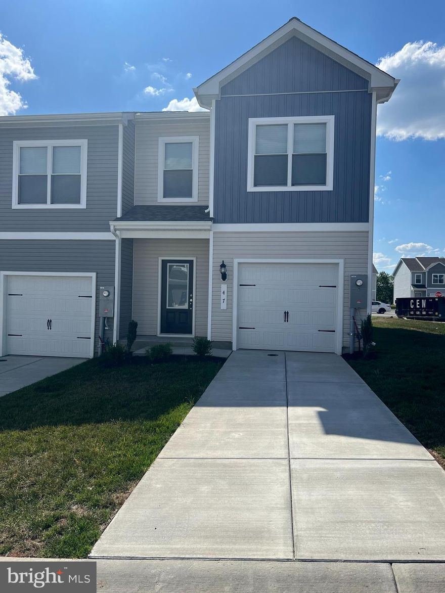 Ready to Movein Rental Home!! Brand New modern 3-bedroom, 2.5-bath townhome from LGI Homes at Homeplace at Riverside in Falling Waters. This Home offers an open entertaining area on the main level, where your family will enjoy a chef-ready kitchen featuring an island and stainless steel appliances, as well as a spacious family room, Half Bath and dining area. Upstairs, you will find enough space for a king-sized bedroom suite and a luxurious bathroom with a soaker tub and separate shower. Two more generously sized bedrooms, a second full bath and a laundry room provide the additional space you desire upstairs. This community offers relaxed lifestyle with a neighborhood park, playground, picnic area and walking trails. The community's serene setting near I-81 positions you for easy access to big-city amenities in Baltimore or Washington D.C. as well as nearby shops, restaurants, schools and parks. This Rental may not last long