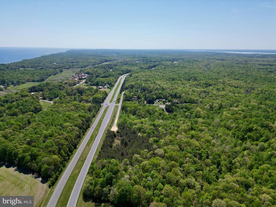 42+ Acre parcel extending on both sides of Solomons Island Road. Raw land currently in Agricultural Transfer Tax status. Buyer to verify use and pay any fees associated with transfer tax.