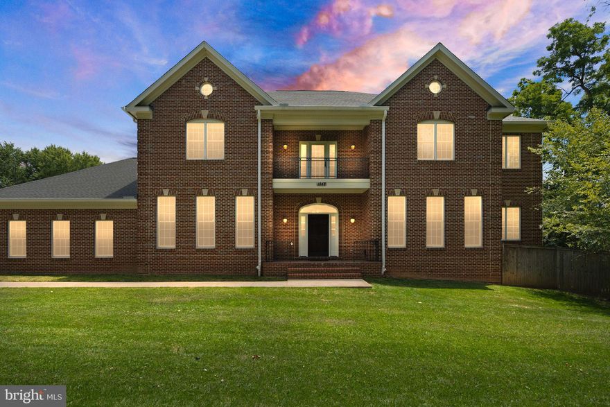 Welcome to 1847 Hunter Mill Road, a custom-built single-family home located minutes outside the heart of Vienna, VA. This exceptional property offers over 9,000 total finished square feet of luxurious living space, with seven bedrooms, six full bathrooms, and two half bathrooms, along with additional unfinished storage space in the basement.

The gourmet kitchen is a chef’s dream, featuring dual islands, a 6-burner Viking cooktop, a prep sink with disposal, and elegant cherry cabinets. The butler's pantry is equipped with a second dishwasher, a wine cooler, and a bar sink with disposal, perfect for entertaining.

Natural light floods the home through oversized windows, accentuating the open floor plan and soaring 10-foot ceilings. The grand two-story foyer, adorned with granite flooring and a winding staircase, sets an impressive tone upon entry.

This home boasts two primary bedrooms, each offering a walk-in closet and a luxurious en-suite bathroom with dual heated showers and jetted tubs. The main level primary suite provides convenience, while the upper level primary suite offers a private retreat.

Situated on nearly an acre of land, this property offers a serene, fenced backyard complete with a barn and historic walnut trees dating back to the 1800s. The level backyard is an ideal location for a future pool.

With no HOA, this custom-built home provides both privacy and freedom. Conveniently located just minutes from Reston and Vienna, and close to major commuter routes and the Metro station, this property offers the perfect blend of tranquility and accessibility.

Discover the unparalleled elegance and convenience of 1847 Hunter Mill Road.