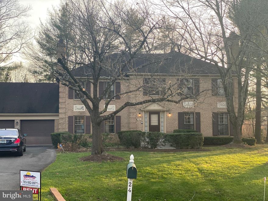 Former model home, This amazing home  have been home for many diplomats form Brazil, Sweden, Mexico, united kingdom and  diplomates form ASIA and Africa.  This colonial beauty has  FIVE BEDROOMS  in the upper level  and one bedroom / den in the basement. An office on the first floor, a family room on the first floor and a sun room in the first floor located in a quiet   cul-de-sac. . What a location, Super convenient location. Beautiful and spacious colonial in a Fantastic location! With amazing school district.  Brand new kitchen new hardwood floors, new bath.  Located  is awaiting you to be your home. Great back yard for cook out, huge rooms, family room, sun room, office ,rec room with  finished basement with full bath. Super convenient location to go anywhere. 15 minutes to the Embassy Row, IMF & World Bank. Crystal city, Clarendon, pentagon , DC, Amazon head quarters.