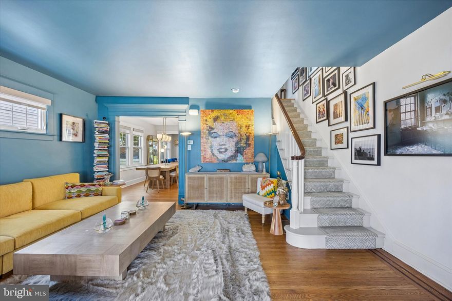 Welcome to 536 Country Club Lane, a one-of-a-kind residence that masterfully blends timeless character with a comprehensive list of updated finishes and fixtures . From the moment you step into the enchanting expanded foyer—complete with a custom built-in bench and French door closet—the home’s quality is on full display, highlighted by original woodwork and masterfully refinished hardwood floors throughout. 

At the heart of the home, the breathtaking open-concept kitchen features premium granite countertops, flowing seamlessly into an added family room /den and convenient first-floor powder room. Transition effortlessly to outdoor living through glass sliders that lead to a private, vintage brick patio, the perfect sanctuary for enjoying your morning coffee while gazing across the rolling greens of the Llanerch Country Club golf course.

Moving to the 2nd floor you'll find a light filled spacious primary bedroom with ample closet storage, , middle bedroom was coverted to function currently as an expanded vanity/wardrobe, but could also be easily converted back to include office space, a murphy bed for guests, or accoomodate all three options in one.  Yet Another spacious bedroom and full primary bath rounds out the 2nd floor.

There is more to come because this twin's space has been fully maximized with a 3rd floor attic renovation to include a FULL bath , skylight and ample space for guests, an excercise room or...you choose. The possibilities are endless with this home's optimized use of space and design.

You will instantly feel a quality of calm and comfort that can't be duplicated in the average home, as this one is truly one of a kind.

Peace of mind with a 2017 systems overhaul—including new electric, plumbing, windows, doors, and a two-zone central HVAC system—along with a brand-new roof installed in 2023 and a remodeled one-car garage with added storage. Tucked away on a quiet, tree-lined, no-outlet street, this unique property is more than just a house; it is the retreat you’ve been waiting to call home.