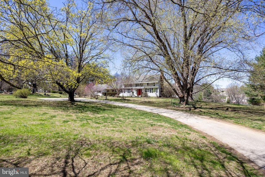 Imagine the possibilities where you can enjoy tranquility on several acres in the heart of West Chester less than a 10-minute drive to the Borough. Nestled in the sought-after area of Thornbury township, Chester County, this property encompasses 6.3 acres that you could possibly subdivide with an opportunity to build your dream home on one lot while selling off the other. This is also an opportunity for Builders. The property is being sold "as-is" and currently requires care and renovations. The entrance way has flagstone slate flooring complemented with hardwood flooring in the living and dining room. The kitchen adjoins a room that once served as the dining room but presents an opportunity to design an open-concept space. Situated beside the kitchen is a large mudroom with a service-entrance door. to the front. The first floor also features a spacious family room with fireplace. The second floor follows a traditional design with four bedrooms and two bathrooms. Basement has a Franklin wood-burning stove.  Zoned as Residential/Agricultural, this potentially allows for construction of a second structure, such as a barn or greenhouse, to accommodate additional vehicles, a boat, horse(s), or landscaping equipment. Located close to Rustin High School in the award-winning West Chester School District. Only minutes to Brinton Lake shopping, the Amish Market and the multitude of restaurants that West Chester and surrounding towns have to offer and also less than a 20-mile drive to the airport.  NOTE: This property is situated in Thornbury Township, Chester County. The property is being sold "As-Is," and the Buyer is responsible for the township inspection and obtaining the U&O certificate. While it was recently verified that no U&O is required, the Buyer should still confirm this with the township. The Buyer is also advised to consult with the township regarding potential subdivision, building permits, construction of buildings, or any on-site improvements before proceeding with an offer. The Seller makes no representation regarding subdivision and will not consider a subdivision contingency.