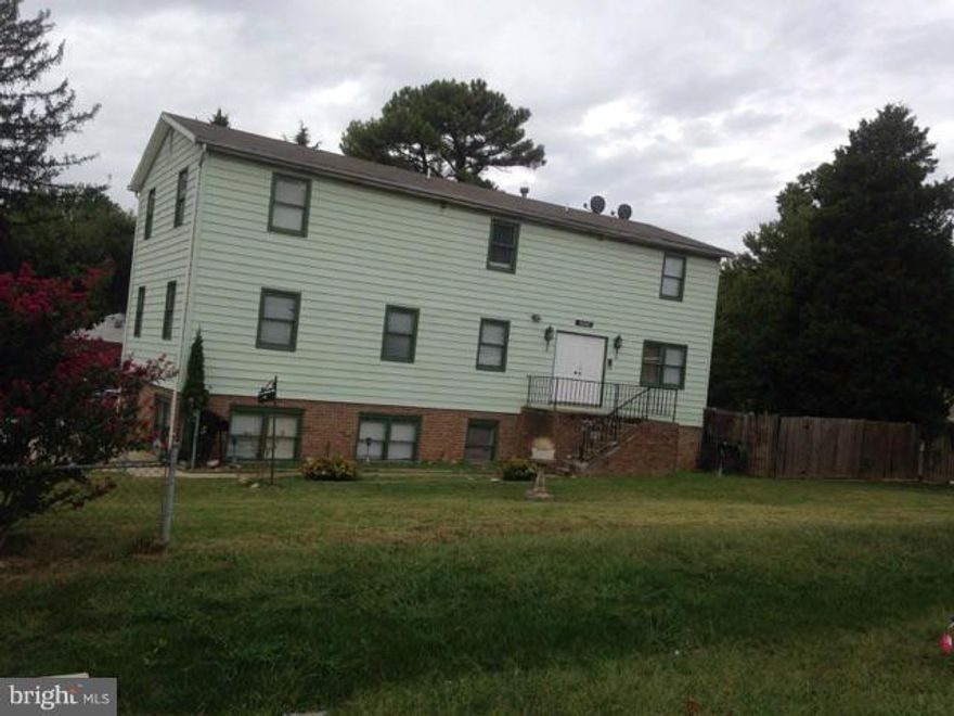 Located on public transportation routes; minutes to Rockville Towne Center as well as I-495 (Capital Beltway); property has a  finished apartment in the basement; Owner got permit from county for this improvement; garage used as  workshop and has a bath and a spacious area. Please note showing is between 9:00 A.M. to 5:00 P.M. Property has potentials; imagination very useful; MUST  SEE