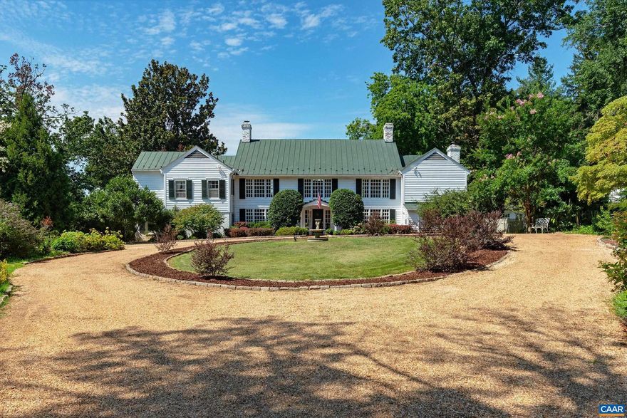 AERIE FARM, with 170 acres of rolling to hilly fenced pastures, hardwood forest, plus several creeks and a pond, features an elegant and renovated circa 1850 manor home ( 4BR, 3.5 BA) with quality materials and exquisite details throughout. Dependencies include a 5BR, 3 BA guest home, renovated 3 BR, 2 BA tenant home, studio, 3 stall stable. two 2-car garages with attached storage or shop, pool, and three equipment storage buildings.  This well maintained farm is is in a beautiful section of western Orange County, just three miles from Gordonsville, VA. and eighteen miles to Charlottesville. AERIE FARM is the perfect location for almost any agricultural endeavor, particularly a horse or cattle farm. There is a VOF Conservation Easement on Aerie Farm, a copy found in Documents of this listing.,Solid Surface Counter,White Cabinets,Wood Cabinets,Fireplace in Bedroom,Fireplace in Den,Fireplace in Dining Room,Exterior Fireplace,Fireplace in Living Room,Fireplace in Master Bedroom,Fireplace in Study/Library