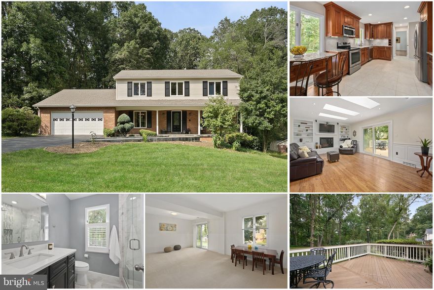 Don't wait any longer! Enjoy simple living in Gilmar Estates convenient to Reston, Vienna & Fairfax Corner! Beautifully remodeled kitchen w/custom cabinetry, granite+SS appliances. Family Rm w/skylights, cozy FP+built-ins. Walk-out basement w/rec rm, wet bar, storage+tons of room to grow. Upgrades galore: stunning baths, Trex deck, plantation shutters, siding, roof, HVAC+more. Top rated schools.