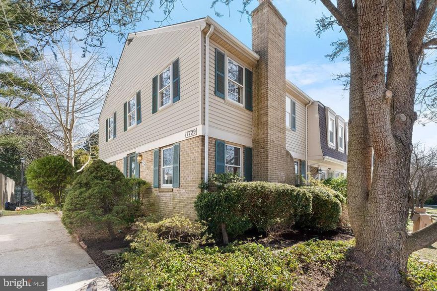 Welcome to 17729 Lochness Circle, a charming end-unit townhouse in the sought-after Highlands of Olney Community. This meticulously maintained home features 3 bedrooms, 2.5 bathrooms, and a finished basement. It has been lovingly maintained by its original owner. Offering over 1,400 square feet of elegant living space, it is adorned with fresh paint and new carpet, plus two fireplaces, beautiful hardwood floors, and a private outdoor space. Enjoy the convenience of easy access to commuter routes, restaurants, shopping, walking paths, state parks, and a local pool. Experience maintenance-free living in this bright and airy residence! OFFER DEADLINE Monday 2/26 at Noon.