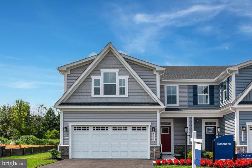 AVAILABLE NOW! This Caroline floorplan, most popular floorplan we have, is ready and available now at Rosebank in Hagerstown.  This home is the perfect combination of style and space.  Closing cost assistance is included! Your main-level Owner’s suite offers luxury that can’t be beat, w/ its tray ceiling, huge walk-in closet, dual-vanity bath w/ walk-in seated shower and two showerheads, plus a water closet.  The laundry room, w/ laundry tub, is also on the first floor offering ease and convenience on laundry days.  Additional lighting and ceiling fan rough-ins are also included.  Upstairs, two large bedrooms and a full bath will make anyone feel at home.  The improved storage space, on the upper level, provides plenty of room for seasonal décor and storage containers. Come see how The Caroline can make life so sweet!  Enjoy the included lawn maintenance and have more time for the things you love.  Located in the Robinwood district of Hagerstown, you can walk to everyday conveniences and you are less than a mile from the Meritus Medical Campus.  Dining and shopping are just 5 minutes away along the Dual Highway and Rosebank sits just less than 10 minutes from Downtown Hagerstown.  Being only 5 minutes from 1-70 means you can be in Frederick in just 30 minutes!