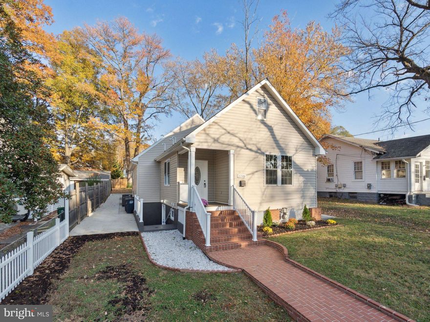 Discover the epitome of modern living at 5705 40th Place, where elegance and functionality intertwine in this beautifully updated 3-story home. With 4 bedrooms 1 den and 3 full baths spread across 2,771 square feet, this residence offers a harmonious blend of comfort and style.
Every detail has been meticulously attended to, with a comprehensive update that includes electrical, plumbing, HVAC, and more. Step inside to the main floor, where the living space beckons with Brazilian oak hardwood floors, a warm electric fireplace, and an open layout. The kitchen is a culinary delight, featuring quartz countertops, an island, and a suite of stainless steel appliances, creating an inviting space for both cooking and entertaining.
The main floor also hosts 3 bedrooms and 2 full baths, ensuring a seamless living experience. As you ascend to the third level, a massive 582-square-foot room unfolds, spanning from one side of the house to the other. This versatile space holds incredible potential, offering the flexibility to become two additional bedrooms, a studio, or a luxurious entertainment haven.
The lower level of this residence unveils a walk-out basement, adding an extra layer of functionality. Complete with 2 bedrooms, a full bath, a kitchenette, and a convenient laundry unit, this space opens up possibilities for extended family living or the potential for rental income.
Nestled in the heart of West Hyattsville, 5705 40th Place places you within walking distance of shops, restaurants, and the vibrant Hyattsville Art District. Beyond the charm of its interiors, this home is conveniently located just 5 minutes away from the energy of Washington, DC.
Embrace a lifestyle of comfort and possibility at 5705 40th Place. Schedule your visit today to experience firsthand the allure of this impeccably updated residence.