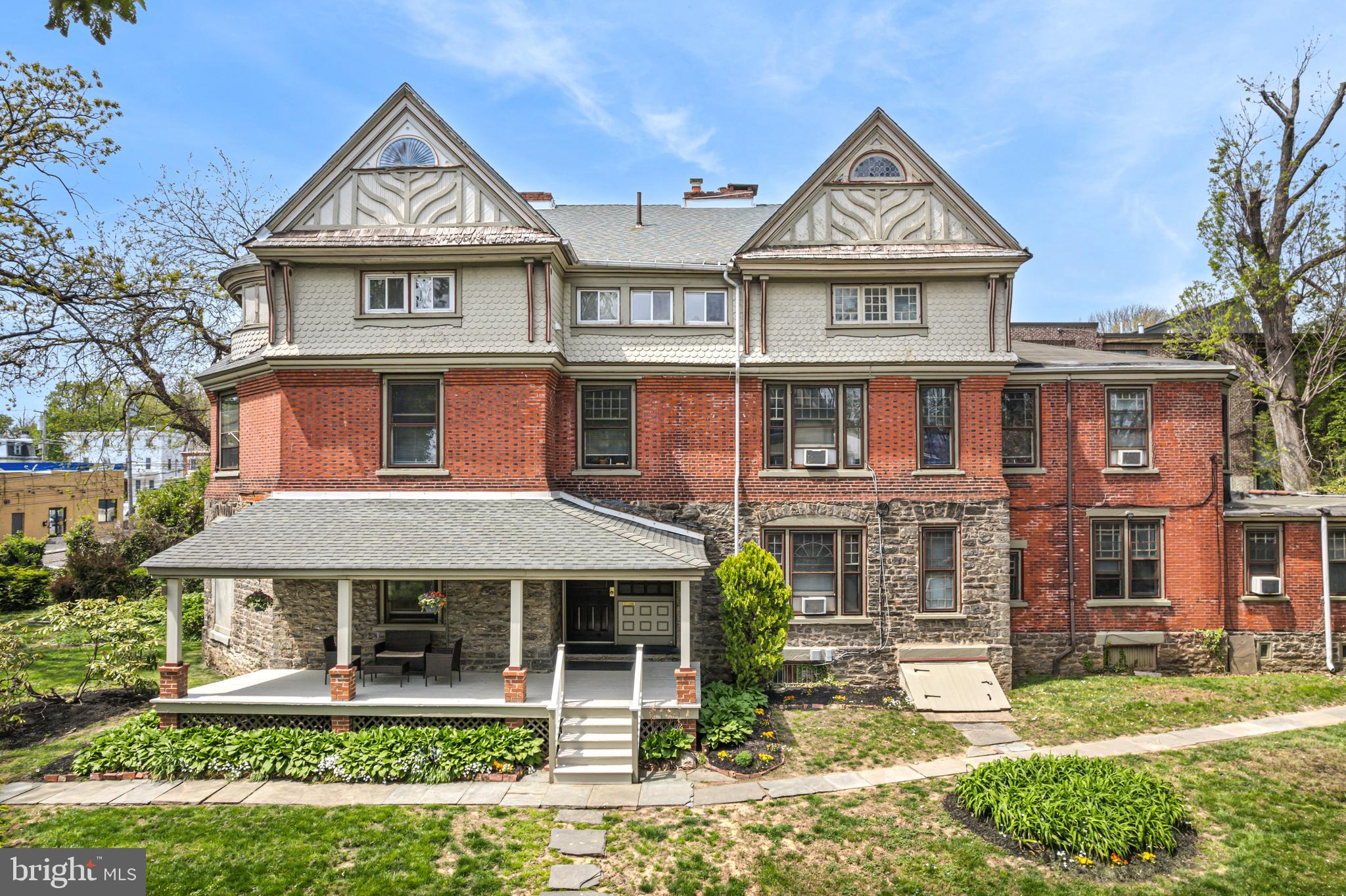 Now priced to MOVE—Own this 4-unit building with as little as 5% down and have your tenants help pay the mortgage while you build long-term wealth! Introducing 5217 Greene Street – A Historic Germantown Gem. Nestled in the heart of Philadelphia’s storied Germantown neighborhood, 5217 Greene is a prominent quadplex designed by renowned architect George T. Pearson. This one-of-a-kind property blends timeless architecture with meticulous care, offering 3,328 square feet of living space on an expansive 9,700+ square foot lot. "Pride of ownership" radiates throughout the building, with each unit—and the shared common areas—lovingly maintained and thoughtfully preserved. The current unit mix includes: Unit 1 (Front): Studio / 1 Bath | Unit 1 (Rear): 1 Bedroom / 1 Bath | Unit 2: 2 Bedrooms / 1 Bath | Unit 3: 1 Bedroom / 1 Bath (Vacant – Ideal for an Owner-Occupant). Each unit enjoys its own dedicated storage locker in the basement, and all utilities are fully separated for convenience and efficiency. Adding to the property’s appeal are four (4) off-street parking spaces, including one within a private garage—an exceptional amenity in the city. The property is uniquely situated along a public drive that leads directly into the picturesque Howell Park, home to Pennsylvania’s oldest tree. This tranquil green space offers a peaceful retreat just steps from your door—perfect for tenants and owners alike to enjoy on a sunny day. Whether you're an investor seeking a strong, stable asset or a buyer looking to live in one unit while benefiting from rental income, 5217 Greene Street offers a rare opportunity to own a piece of Germantown’s historic charm.
