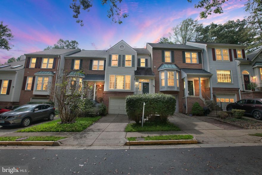 NEW PRICE REDUCTION...Welcome to this beautiful maintained and spacious townhouse featuring 3 bedrooms, 2 full baths and 2 half baths. The fully finished basement provides versatile living space, perfect for a family room, home office, or recreation area with direct access to the single-car garage.  Recent updates include new Anderson windows (2023), bringing in plenty of natural light. Ideally situated in a prime location near shopping, dining, schools and major commuter routes. This home offers the blend of comfort, convenience and modern living.