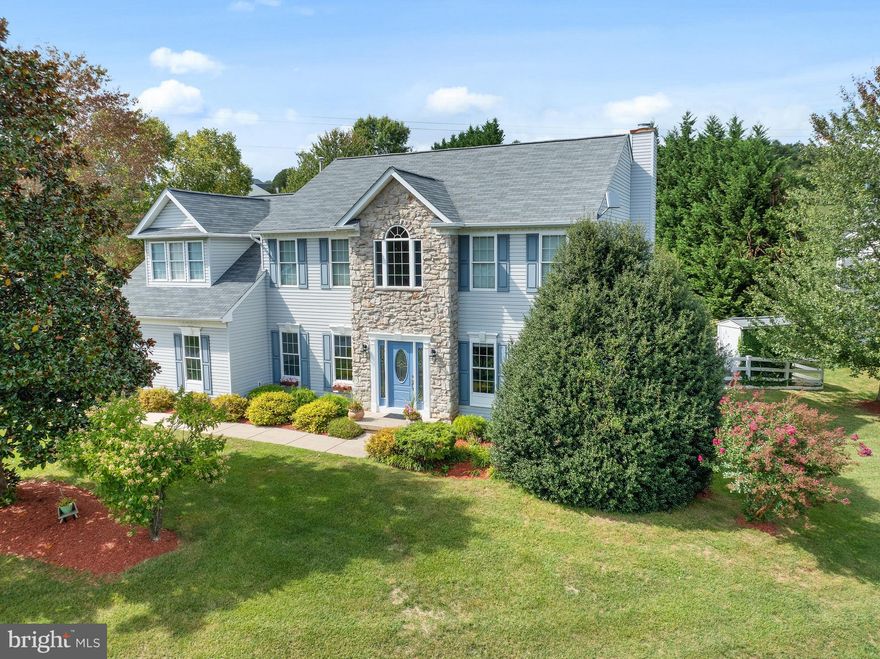 ***BIG, BOLD & BEAUTIFUL***ALMOST ONE ACRE CORNER LOT IN THE HIGHLY SOUGHT AFTER SAMHILL ESTATES***ENJOY YOUR OWN PRIVATE OASIS WITH A HEATED IN-GROUND SWIMMING POOL WITH NEW LINER, PAVILION WITH OUTDOOR SEATING, PATIO, HOT TUB , SHED & REAR FENCED YARD*** PERFECTLY SITED ON A LARGE SCENIC LOT FOR AMAZING CURB APPEAL, THIS FABULOUS PROPERTY HAS IT ALL***ENORMOUS OWNERS SUITE WITH SITTING ROOM & LUXURY BATHROOM WITH SOAKER TUB, DOUBLE BOWL VANITY & WALK IN SHOWER***LOVELY TWO STORY FOYER***GOURMET KITCHEN WITH LARGE ISLAND WITH SEATING, QUARTZ COUNTER TOPS, TILE BACKSPLASH, STAINLESS STEEL APPLIANCES, TILE FLOORING*** UPGRADES THROUGH OUT INCLUDING WIDE PLANK WOOD FLOORS, STONE FIREPLACE, SEPARATE DINING ROOM, GLASS DOORS TO THE PATIO, FINISHED BASEMENT RECREATION ROOM AND SO MUCH MORE***CINCH HOME WARRANTY INCLUDED***CONVENIENT LOCATION CLOSE TO ALL COMMUTER ROUTES, SHOPPING, RESTAURANTS***