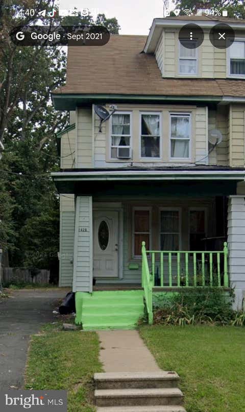 Townhouse For Sale - 1428 Stuyvesant Avenue<br/> TRENTON, NJ 08618