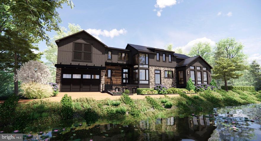 Indulge in premier waterfront living at RiverHaven, a brilliantly conceived luxury new construction residence brought to life by Luce Architects and McGahan Enterprises.  Perfectly nestled between the idyllic canal towpath and the majestic Delaware river, RiverHaven promises to offer 4,777 square feet of innovative design, spread across three levels. This 4 bedroom, 5.5 bathroom, walk-to-town haven is the first-ever, newly constructed, single-family home to grace New Hope's riverfront market, making it a singular and unrepeatable opportunity. To fully admire the breath-taking river views, the home features multiple walls of Pella Reserve windows and a variety of decks on every level. The home is teeming with premium amenities such as radiant heated flooring, a package of Wolf/Sub Zero appliances, a ceiling soaring 18 feet in the great room, fully customized kitchen cabinetry, a glass-enclosed wine vault, and large-format porcelain tiling. Toto toilets, a new septic system, a docking area, and Hardie plank facade accentuated with mahogany and stone are just a few more examples of the opulent inclusions within this designer home. Envision hosting gatherings in your stunning dream kitchen while soaking up the enchanting views of riverside gardens and shimmering water. The Owner's Suite is designed to span the entire third floor, complete with expansive walk-in closets, an extravagant bathroom featuring a soaking tub and an oversized glass shower, all while offering unhindered river views. Unique to this location is one of the largest backyards available on New Hope's riviera, highlighting the distinctiveness of this property. No detail has been overlooked in creating a residence that caters to a contemporary lifestyle, including a garage and additional storage or flexible space for items such as kayaks, a personal gym, or whatever you desire. New Hope, PA, is consistently hailed as one of "America's Best Small Towns," known for its vibrant art culture, entertainment, fine dining, high-end shopping, farmers markets, nature trails, and so much more. The moment has finally arrived to immerse yourself in the unparalleled lifestyle of luxurious riverfront living at RiverHaven.

*These renderings are conceptual designs and are subject to change. Pool is being offered as an upgrade.  The property has no history of flooding. The floor plans are amendable, available upon request and can be customized to your wishes. Building specifications are also available upon request. Estimated delivery will be Spring 2026.*